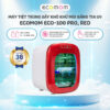 Máy tiệt trùng sấy khô khử mùi bằng tia UV Ecomom ECO-100 Pro, Red