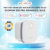 Máy tiệt trùng sấy khô khử mùi bằng tia UV Ecomom 202 Pro Advanced, Blue