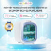 Máy tiệt trùng sấy khô khử mùi bằng tia UV Ecomom ECO-22 Plus, Blue